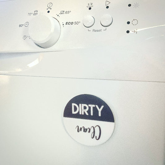 Clean & Dirty Dishwasher Sign