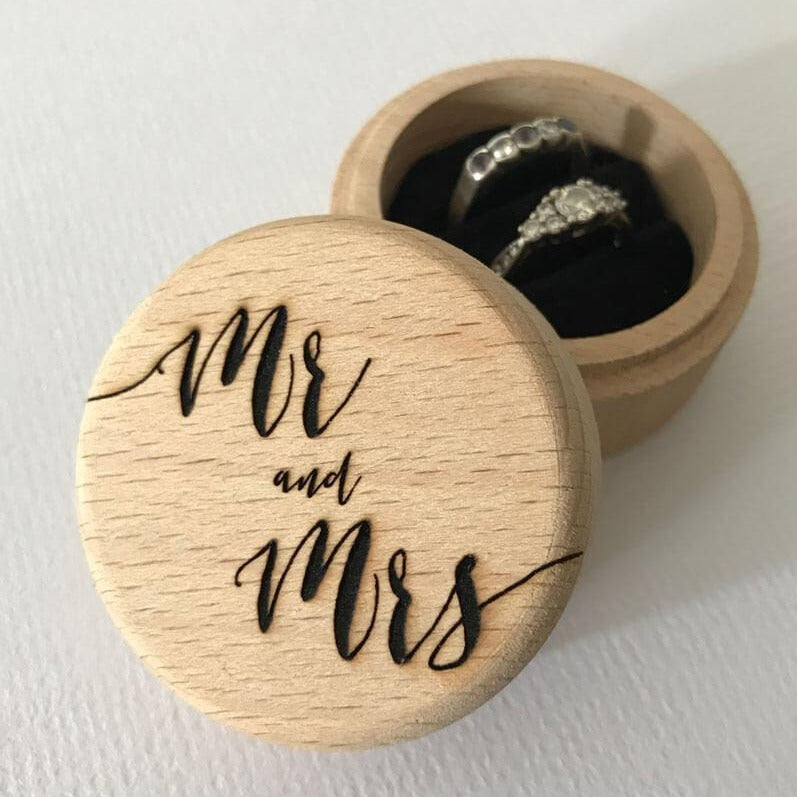 Mr & Mrs Ring Box